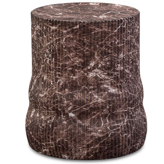 Outdoor Stolik boczny, Red Faux Levanto Marble