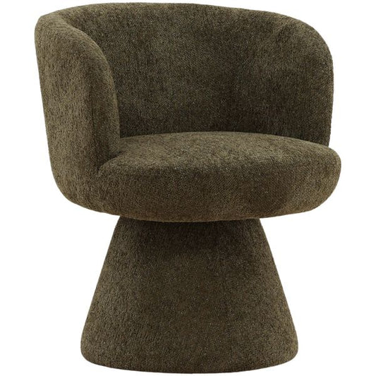 Swivel Dining Krzeslo, Green, Set of 2